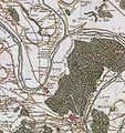 Պուասին ու շրջական Կասինիի քարտեզին. 1780 թ.