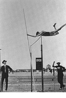 <span class="mw-page-title-main">Pole vault at the Olympics</span>