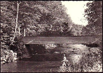 Le pont Orban reconstruit en béton.