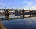 The banks of the Garonne close to the Toulouse City Center