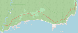Route of the Port Craig Tramway