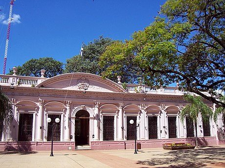 Le Palais du Gouvernement provincial (Casa de Gobierno) à Posadas