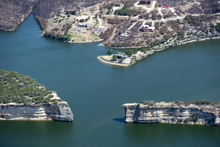 Possum Kingdom Lake after the fire Possum Kingdom Lake, after the Fire..png