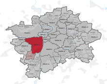 Districtul municipal Praga Praha 5.svg