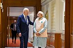 President Biden and Prime Minister Modi of India before the 2023 G20 Summit.jpg
