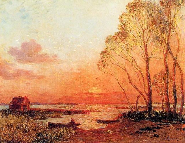 Sunset At Le Souffleur - Thomas Jean Philippe