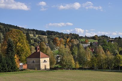 Vue du village.