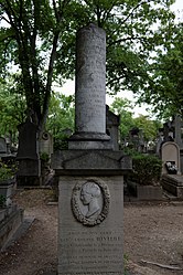 grave of Caroline Rivière