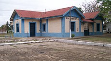 La gare de Quitilipi est à l'origine de la création de la ville actuelle.