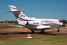 Royal Flying Doctor Service of Australia Hawker 800.