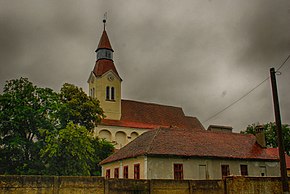 Укреплённая лютеранская церковь в Бунешти