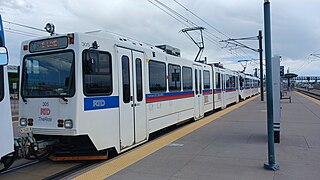<span class="mw-page-title-main">E Line (RTD)</span> Light rail line in the Denver metropolitan area