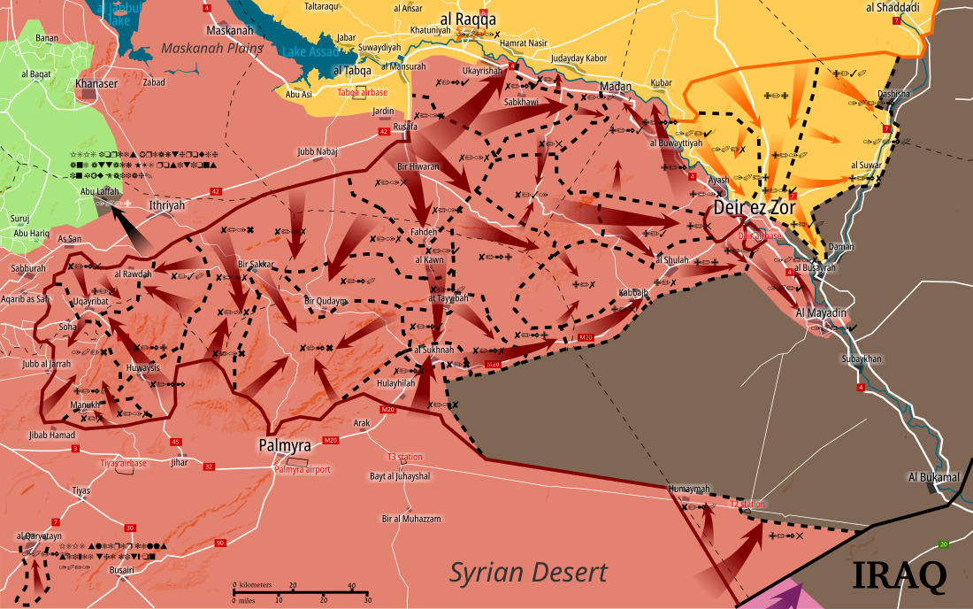 Central Syria campaign