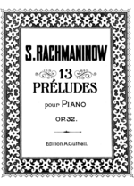 Miniatura para Preludios, Op. 32 (Rajmáninov)