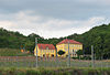 Zechstein: Herrenhaus mit Weinbergen