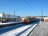 English: RZD Ramenskoe station. Rebuild in 2005 Русский: Станция Раменское РЖД. Перестройка 2005 года