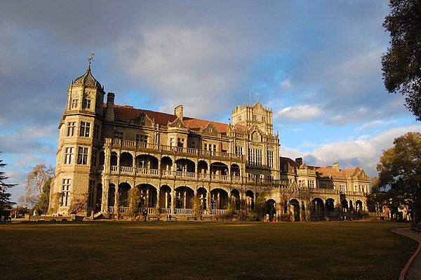 Viceregal Lodge, Shimla. Lord Dufferin moved in on 23 July 1888.[14]