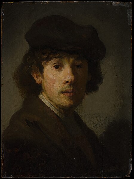 File:Rembrandt as a young man, portrait (New York).jpg