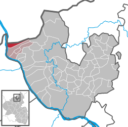 Rheinbreitbach - Carte