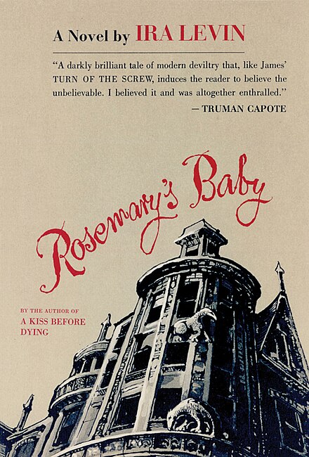 440px Rosemary's Baby (1967) Front Cover%2C First Edition 