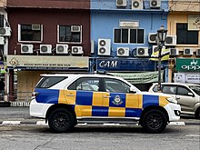 RMP vehicle in Seria, Brunei Royal Military Police, Seria (1).jpg