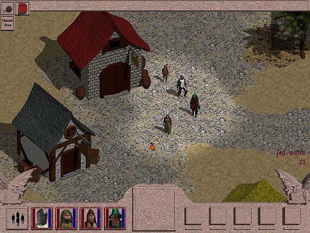 A party of adventurers in Tales of Trolls & Treasures (2002)