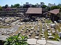 Ruins of the Mausoleum at Halicarnassus, one of the Seven Wonders of the Ancient World.jpg
