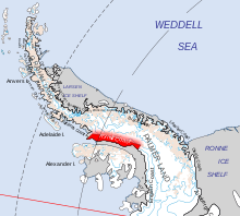 Location on Antarctic Peninsula Rymill Coast.svg