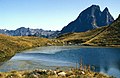 Lac d'Aule und Pic du Midi d'Ossau