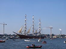 Chaos on the water during the Sail-in of 2005 Sailin2005.JPG