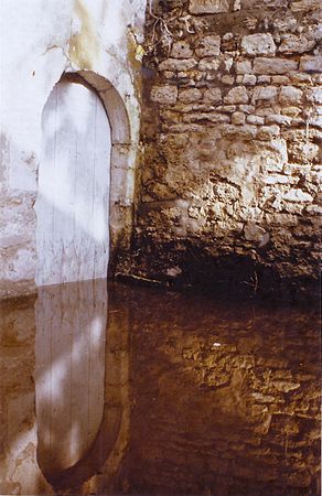 Français : Crue centennale de la Charente à Saintes, en décembre 1982 English: Flood of Charente river in Saintes, in December 1982