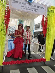 Hannah Arnold (beauty queen), pride of Bicolanos Salo-Salo Sa Sanlo Grand Santacruzan 09.jpg