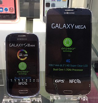 <span class="mw-page-title-main">Samsung Galaxy Mega</span> 2013 Android smartphone