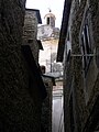 Campanile della chiesa dei Santi Fabiano, Sebastiano e Biagio, San Biagio della Cima, Liguria, Italia