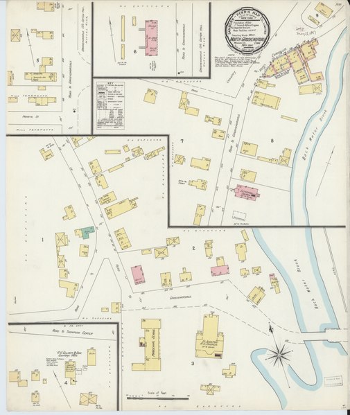 File:Sanborn Fire Insurance Map from North Grosvenordale, Windham County, Connecticut. LOC sanborn01159 001.tif