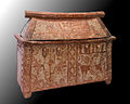 * Nomination A minoan sarcophagus in Heraklion museum, Crete, Greece.--Jebulon 16:35, 22 May 2015 (UTC) * Promotion Good quality.--ArildV 07:22, 23 May 2015 (UTC)