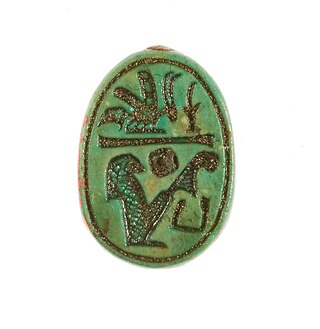 <span class="mw-page-title-main">Scarab (artifact)</span> Scarab beetle-shaped amulets and impression seals of ancient Egypt