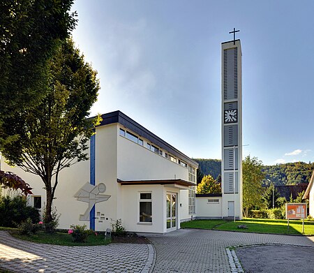 Schopfheim Fahrnau Evangelische Kirche1