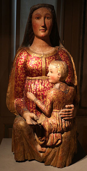 File:Scultore lombardo, madonna col bambino, xiv secolo.JPG