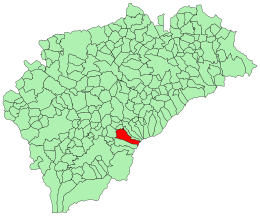 Torrecaballeros – Mappa