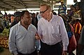 Sen Carr with Foreign Minister Pato at Mt Hagen Market.jpg