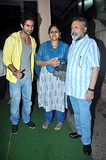 Thumbnail for File:Shahid, Supriya Pathak &amp; Pankaj Kapur attend screening of 'Teri Meri Kahaani' 03.jpg