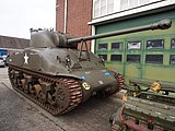A Firefly IC Hybrid in the Dutch Cavalry Museum at Amersfoort