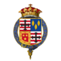 Shield of arms of George Sutherland-Leveson-Gower, 3rd Duke of Sutherland, KG, FRS.png