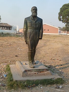 Statue of António da Silva Porto in Angola