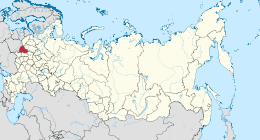 Oblast de Smolensk - Localização