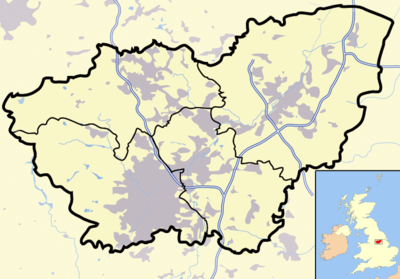 Location map United Kingdom South Yorkshire