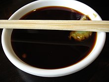 Soy sauce with wasabi.jpg