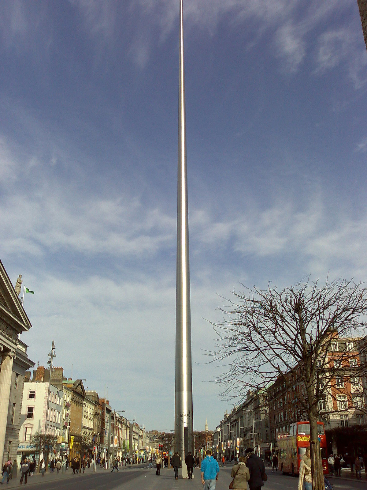 File Spire  of Dublin  in the morning jpg Wikimedia Commons
