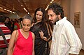 Art Alive stall at India Art Summit : Arundhuti Roy, Ina Puri and Riyas Komu.